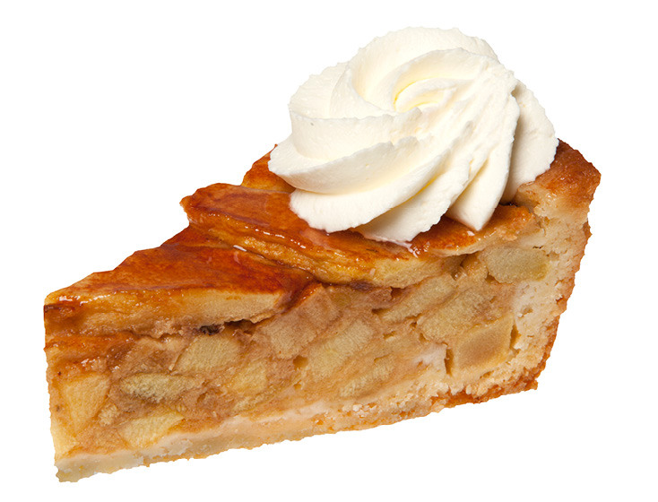 Appelgebak met Slagroom - Appelpunt met sl - 00726